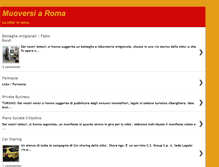 Tablet Screenshot of muoversiaroma.net
